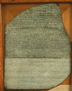 Rosetta Stone and history of translation