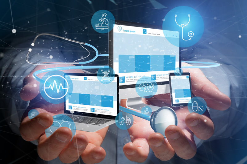 Medical Device Translation - Hands Holding Device Screens